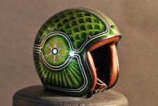 christian poncet, aérographe, moto, peinture, personnalisée, custom, harley, bobber, chopper, décoration, motard,vmax 1700, yamaha